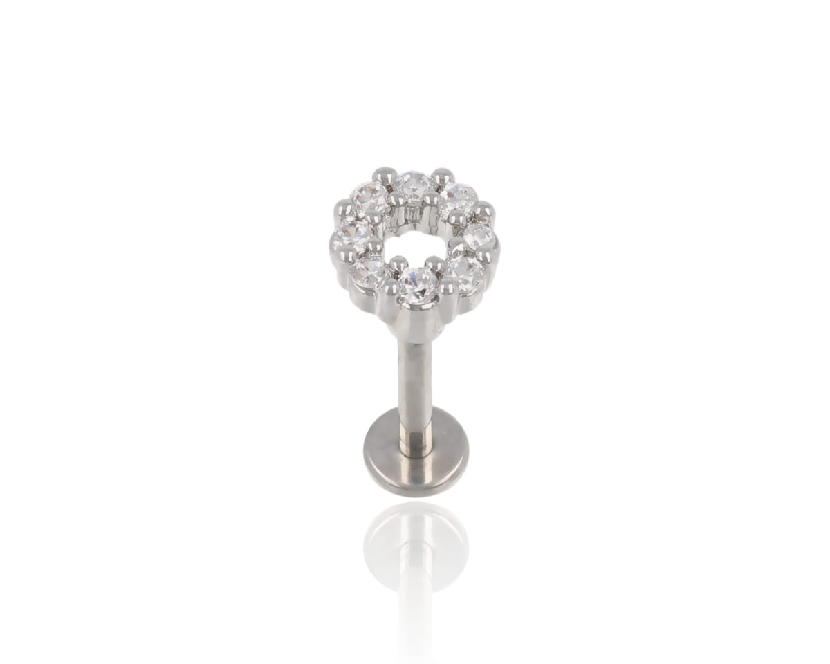 Kolczyki piercing ring