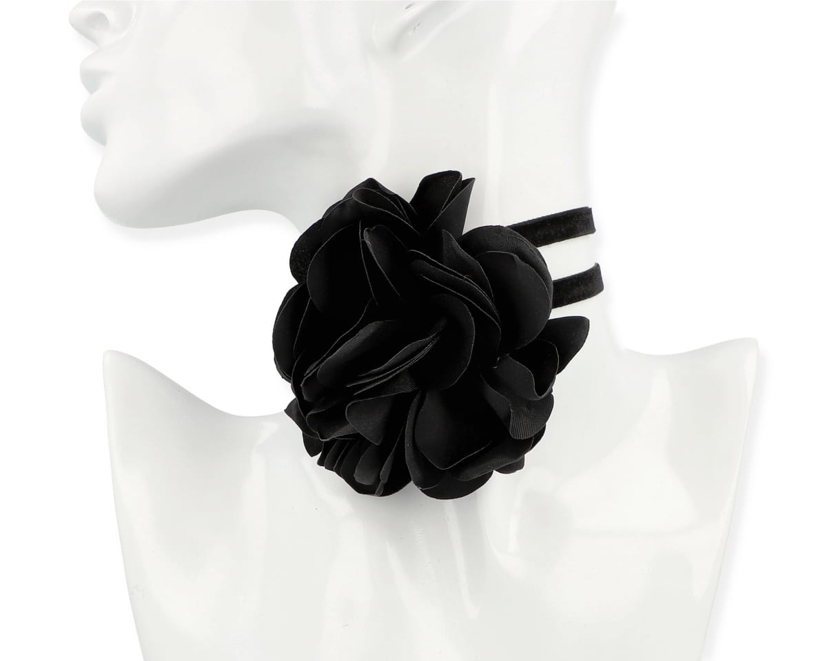 Naszyjnik choker róża