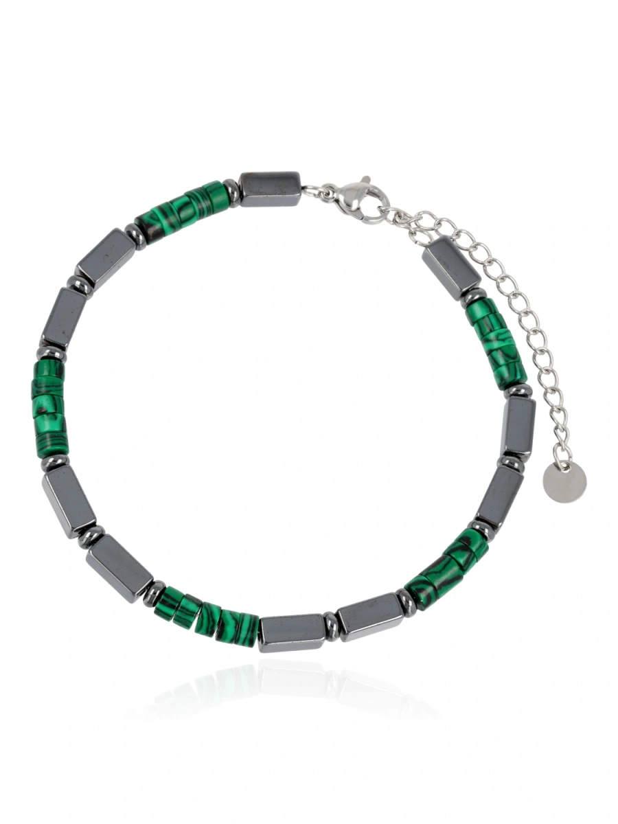 kamień hematyt malachit